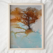 Impression Arborescence aquarelle