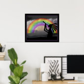 Impression arc-en-ciel Kokopelli (Bureau à domicile)