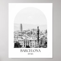 Impression Arc Espagne de Barcelone