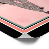 Impression Art déco des années 1920 "Et Elegant Pa (Coin)