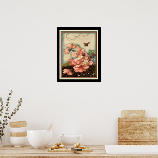 Impression Art Déco "Springtime" Ca. 1922- 16x20 (Cuisine)