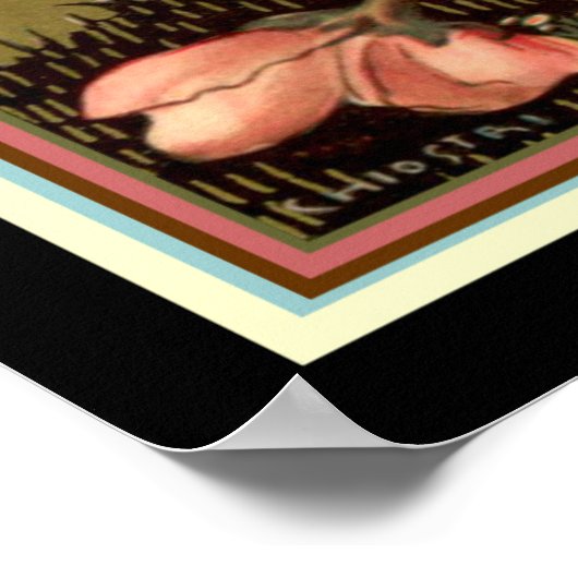 Impression Art Déco "Springtime" Ca. 1922- 16x20 (Coin)