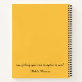 Impression ART sur cahier Femmes avec couronne de  (Dos)