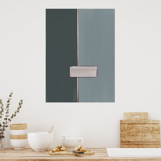 Impression artistique Abstraite 002 (Cuisine)