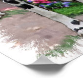 Impression artistique dalmate (Coin)