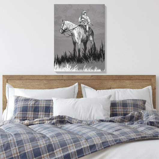 Impression artistique "Here There Be Knights" de J (Insitu(Chambre))
