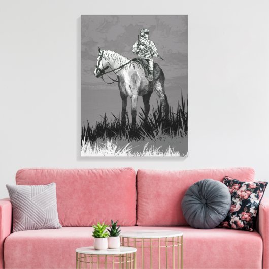 Impression artistique "Here There Be Knights" de J (Insitu(Salon))