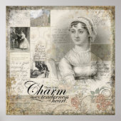 Impression artistique Jane Austen (Devant)