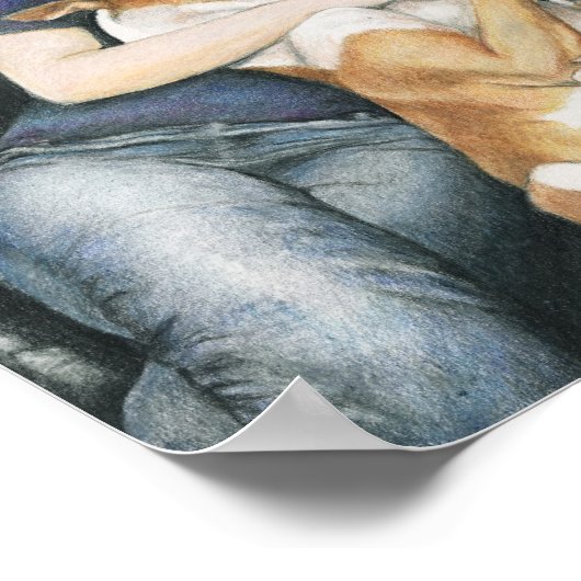 Impression artistique "Katie & Java" (Coin)