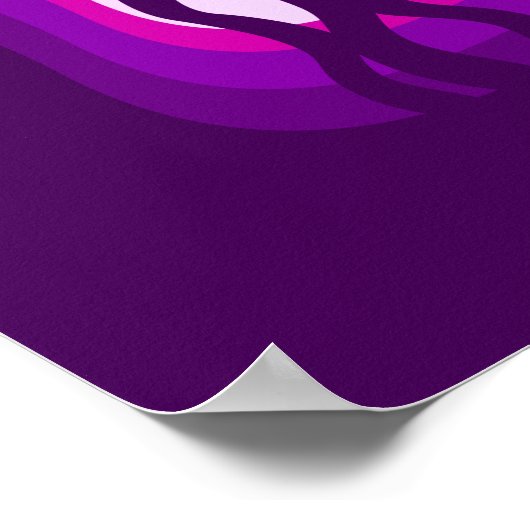 Impression Axolotale violette (Coin)