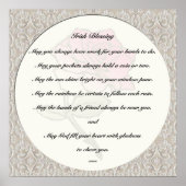 Impression Bénédiction irlandaise (Devant)