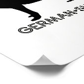 Impression berger allemande (Coin)