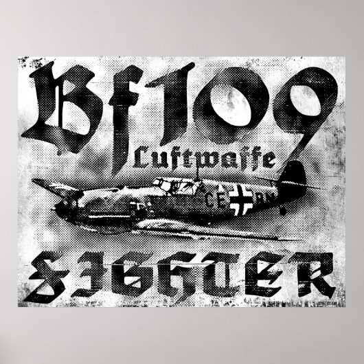 Impression Bf 109 (Devant)