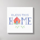 Impression Bless Home Canvas (Recto)