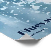 Impression Blues AI Fantastique Impression d'art n (Coin)