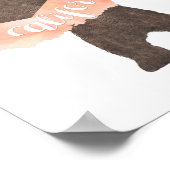 Impression Boho Bear de Californie (Coin)