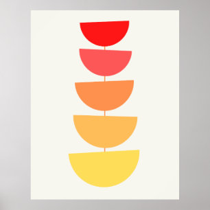 Impression botanique Abstraite