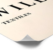 Impression botanique de furet de style William Mor (Coin)