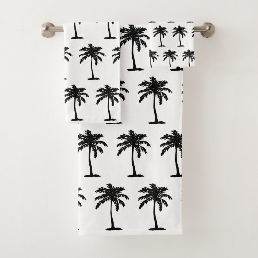 Impression botanique de palmier tropical (En situation)