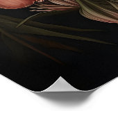 Impression botanique de papillon, papillon de nuit (Coin)