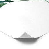 Impression botanique de PEONY original par Redoute (Coin)