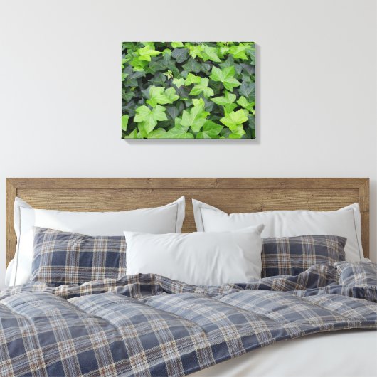 Impression botanique verte Ivy (Insitu(Chambre))