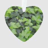 Impression botanique verte Ivy (dos)