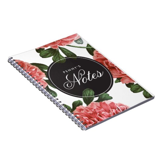 Impression botanique vintage | Carnet (Côté Droit)