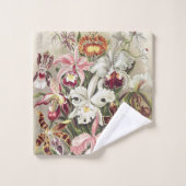 Impression botanique vintage d'orchidée par Ernst  (Gant de toilette)