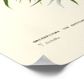 Impression botanique vintage Palm (Coin)