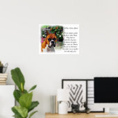 Impression Boxer Dog Art (Bureau à domicile)