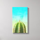 Impression Cactus Zen Canvas (Recto)