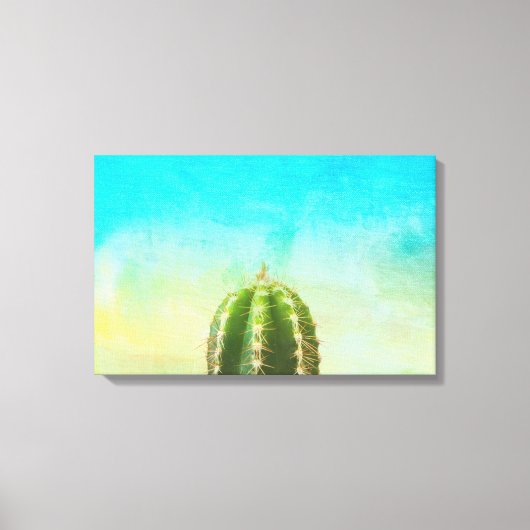 Impression Cactus Zen Canvas (Recto)
