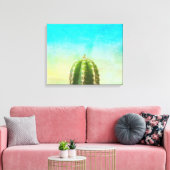 Impression Cactus Zen Canvas (Insitu(Salon))