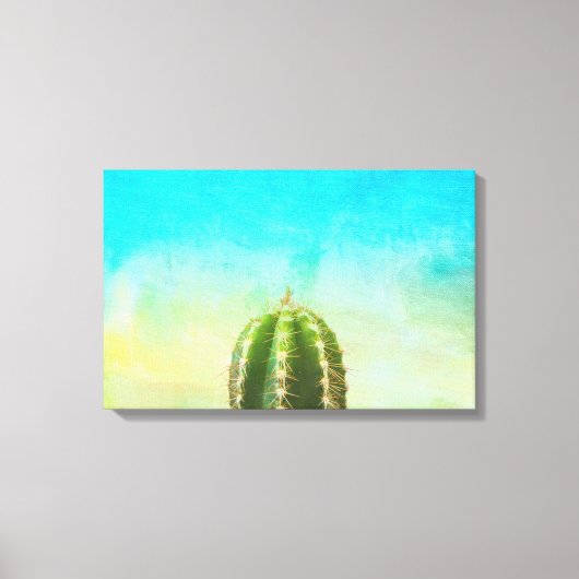 Impression Cactus Zen Canvas (Recto)