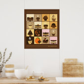 Impression café et chocolat (Cuisine)