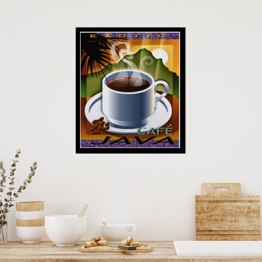 Impression café Java (Cuisine)