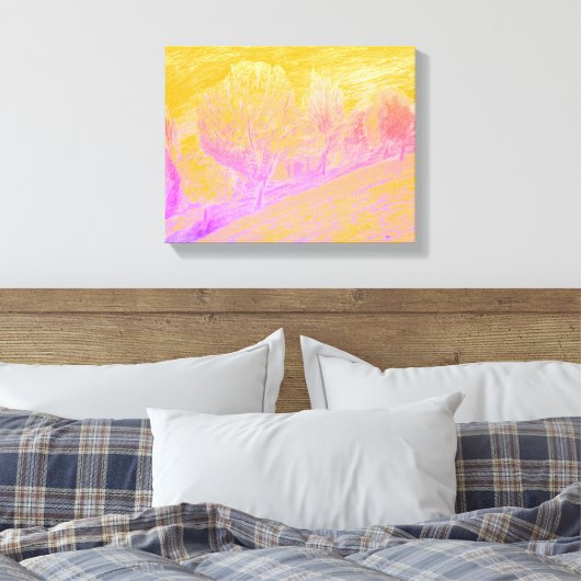 Impression Canvas automne (Insitu(Chambre))