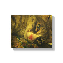 Impression Canvas Cat