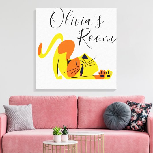 Impression Canvas Cat (Insitu(Salon))