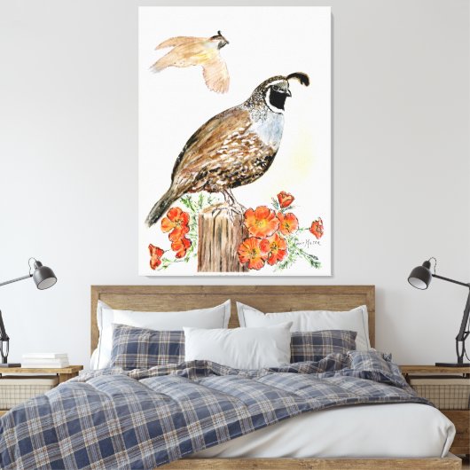 Impression Canvas de Californie (Insitu(Chambre))