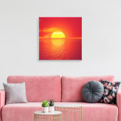 Impression Canvas de coucher de soleil (Insitu(Salon))