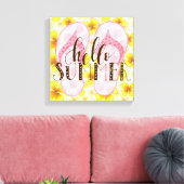 Impression Canvas été Hello (Insitu(Salon))