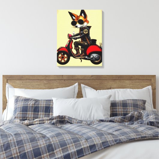 Impression Canvas Fox (Insitu(Chambre))