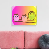 Impression Canvas Owls (Insitu(Salon))