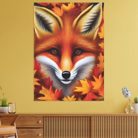 Impression Canvas Red Fox (Insitu(Salon))