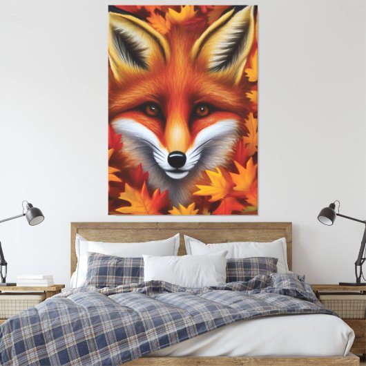 Impression Canvas Red Fox (Insitu(Chambre))