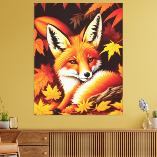 Impression Canvas Red Fox (Insitu(Salon))