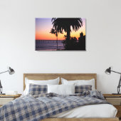Impression Canvas Sunset Beach (Insitu(Chambre))