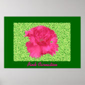 Impression Carnation rose (Devant)